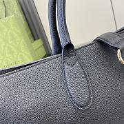 Gucci Jackie Series Medium Tote Bag Black Size 40 x 19.5 x 12 cm - 3