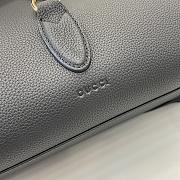 Gucci Jackie Series Medium Tote Bag Black Size 40 x 19.5 x 12 cm - 5