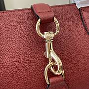 Gucci Jackie Series Medium Tote Bag Burgundy Size 40 x 19.5 x 12 cm - 5