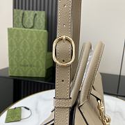 Gucci Jackie Series Medium Tote Bag Beige Size 40 x 19.5 x 12 cm - 6