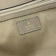 Gucci Jackie Series Medium Tote Bag Beige Size 40 x 19.5 x 12 cm - 5