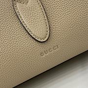 Gucci Jackie Series Medium Tote Bag Beige Size 40 x 19.5 x 12 cm - 3