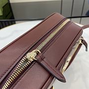 Gucci GG Marmont Small Shoulder Bag Burgundy Size 24.5 x 15 x 9 cm - 2