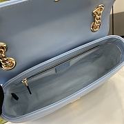 Gucci GG Marmont Small Shoulder Bag Blue Size 26 x 15 x 7 cm - 5