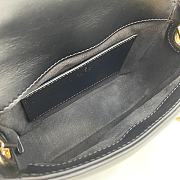 Gucci GG Marmont Mini Top Handle Bag In Black Leather Size 7 x 13 x 6 cm - 4