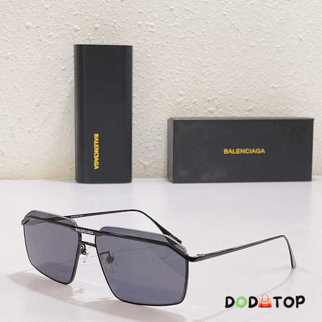 Balenciaga Dynasty Rectangle Sunglasse - 1