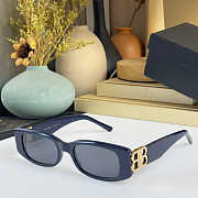 Balenciaga Dynasty Rectangle Sunglasses - 5