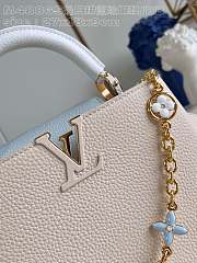 Louis Vuitton Capucines Small Handbag M48865 Creamy White Size 27 x 18 x 9 cm - 2