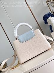 Louis Vuitton Capucines Small Handbag M48865 Creamy White Size 27 x 18 x 9 cm - 3