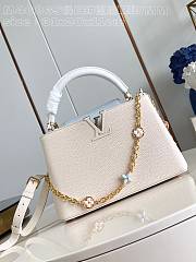 Louis Vuitton Capucines Medium Handbag M48865 Creamy White Size 31.5 x 20 x 11 cm  - 1