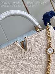 Louis Vuitton Capucines Medium Handbag M48865 Creamy White Size 31.5 x 20 x 11 cm  - 4