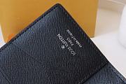 Louis Vuitton LV Pocket Wallet Gray Size 8 x 11 x 1 cm - 4