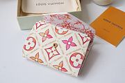 Louis Vuitton LV Victorine Wallet By the Pool Pink Size 12 x 9.5 x 2.5 cm - 3