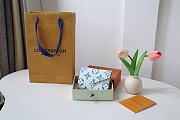 Louis Vuitton LV Victorine Wallet By the Pool Blue Size 12 x 9.5 x 2.5 cm - 6