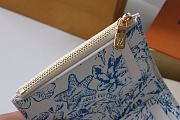 Louis Vuitton LV Victorine Wallet By the Pool Blue Size 12 x 9.5 x 2.5 cm - 4