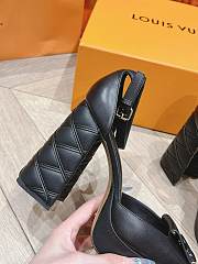 Louis Vuitton LV Black Heels 12 cm - 5