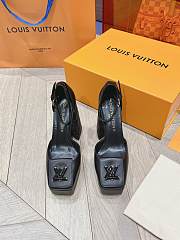 Louis Vuitton LV Black Heels 12 cm - 3