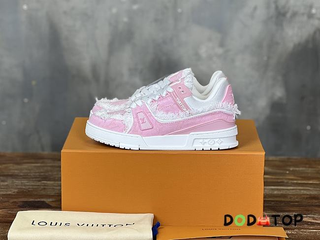 Louis Vuitton Trainer Pink  - 1