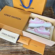 Louis Vuitton Trainer Pink  - 5