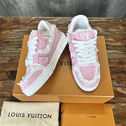 Louis Vuitton Trainer Pink  - 3