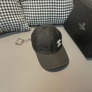 Chanel Hat Black/White/Pink  - 2