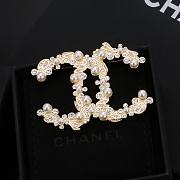 Chanel CC brooch Gold/Silver - 6