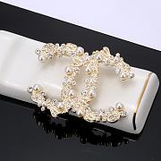 Chanel CC brooch Gold/Silver - 2