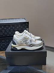 Chanel Sneakers Pink/Black/White/Silver/Gold - 1