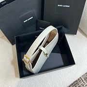 YSL Hobo Mini Underarm Bag Light Grey Size 19 x 11.5 x 4.5 cm - 2