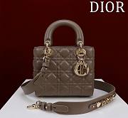 Dior My Lady Dior ABC Brown Size 20 x 17 x 9 cm - 1