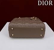 Dior My Lady Dior ABC Brown Size 20 x 17 x 9 cm - 2