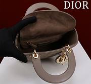 Dior My Lady Dior ABC Brown Size 20 x 17 x 9 cm - 3