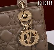 Dior My Lady Dior ABC Brown Size 20 x 17 x 9 cm - 6