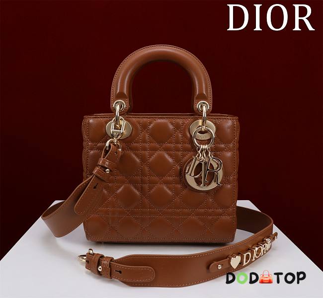 Dior My Lady Dior ABC Brown 01 Size 20 x 17 x 9 cm - 1