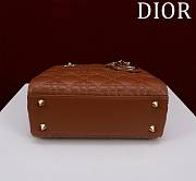 Dior My Lady Dior ABC Brown 01 Size 20 x 17 x 9 cm - 2