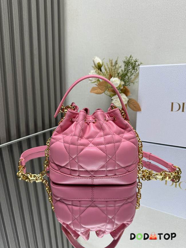 Dior Jolie Bucket Bag Pink Size 17 x 16 x 9 cm - 1