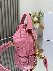 Dior Jolie Bucket Bag Pink Size 17 x 16 x 9 cm - 5