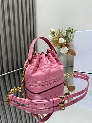 Dior Jolie Bucket Bag Pink Size 17 x 16 x 9 cm - 4