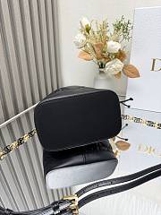 Dior Jolie Bucket Bag Black Size 17 x 16 x 9 cm - 6