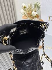 Dior Jolie Bucket Bag Black Size 17 x 16 x 9 cm - 5