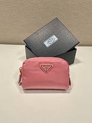 Prada Re-Nylon Small Clutch Pink Size 12 x 8 x 3.5 cm - 1