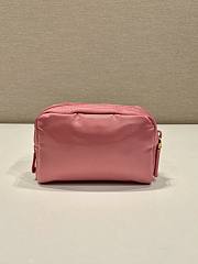 Prada Re-Nylon Small Clutch Pink Size 12 x 8 x 3.5 cm - 2