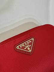 Prada Re-Nylon Small Clutch Red Size 12 x 8 x 3.5 cm - 2