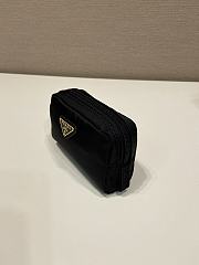 Prada Re-Nylon Small Clutch Black Size 12 x 8 x 3.5 cm - 6