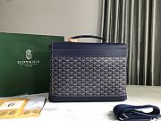 Goyard Citadin Messenger Bag Blue Size 38 x 26 x 8 cm - 5