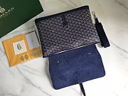 Goyard Citadin Messenger Bag Blue Size 38 x 26 x 8 cm - 4