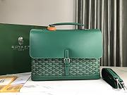 Goyard Citadin Messenger Bag Green Size 38 x 26 x 8 cm - 1