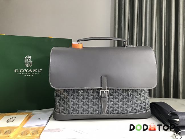 Goyard Citadin Messenger Bag Grey Size 38 x 26 x 8 cm - 1