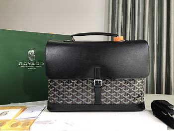 Goyard Citadin Messenger Bag Black Size 38 x 26 x 8 cm