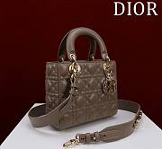 Dior My Lady Dior ABC Brown Size 24 x 20 x 11 cm - 3